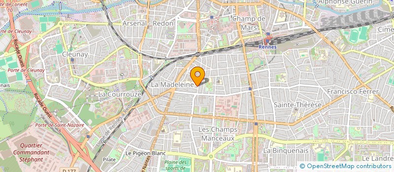 localisation de l'entreprise SPFPL CMT  RENNES