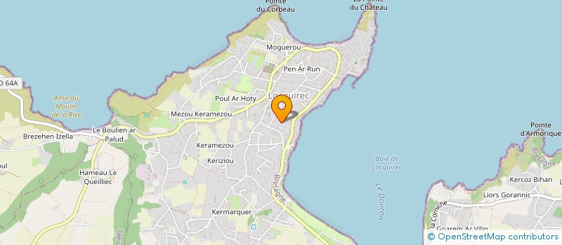 localisation de l'entreprise SPFPL COAT  LOCQUIREC