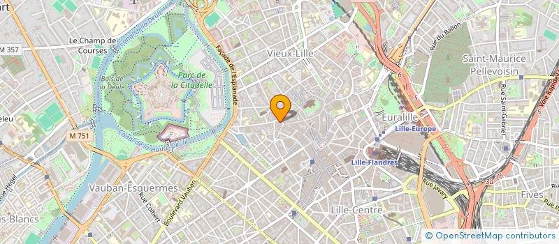 localisation de l'entreprise SPFPL COUTURIER à LILLE
