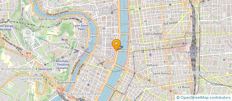localisation de l'entreprise SPFPL COUTURIER à LYON