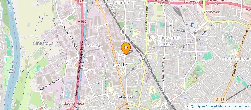 localisation de l'entreprise SPFPL COW INVEST à TOULOUSE