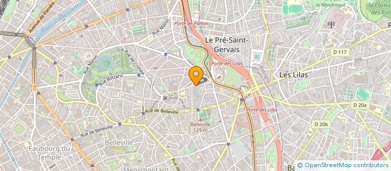 localisation de l'entreprise SPFPL D'AVOCATS CLOCHER  PARIS