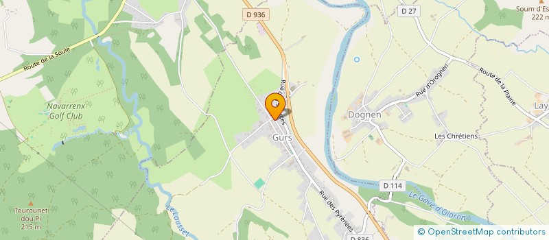 localisation de l'entreprise SPFPL DADOUNE VET  GURS