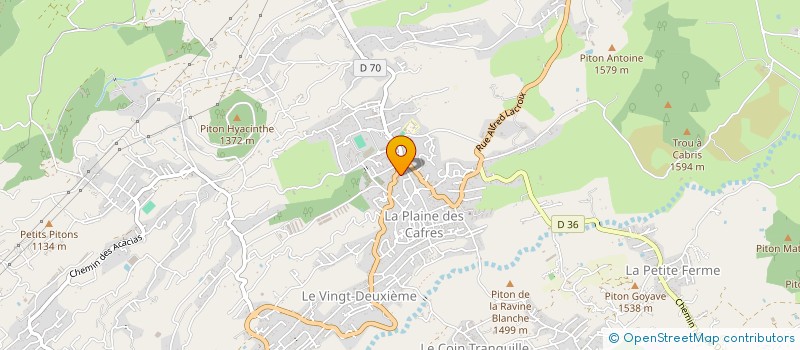 localisation de l'entreprise SPFPL DAMOUN  LE TAMPON