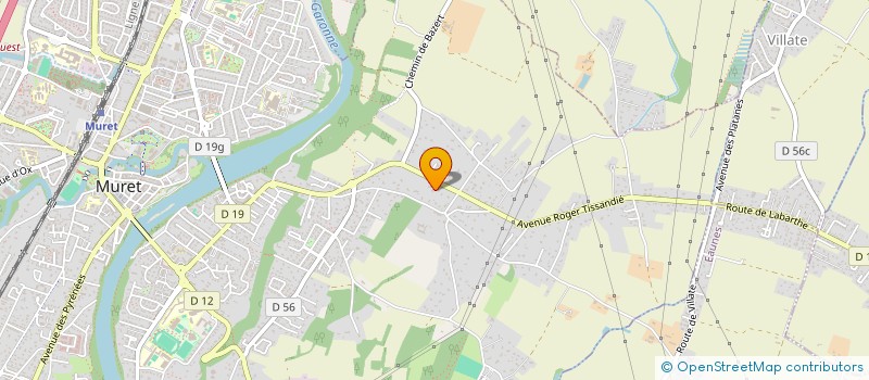 localisation de l'entreprise SPFPL DE CHIRURGIEN-DENTISTE GASTON  MURET