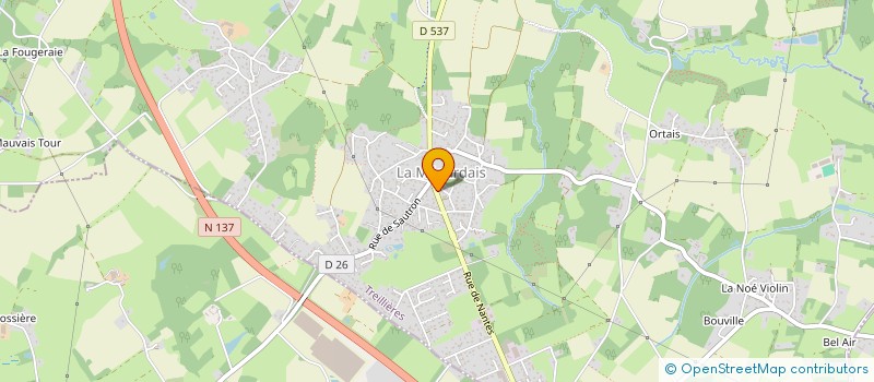 localisation de l'entreprise SPFPL DE CHIRURGIEN DENTISTE KAIZEN  TREILLIERES