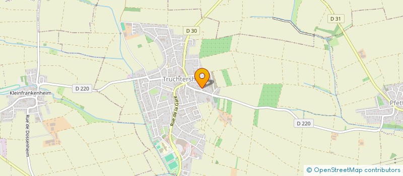 localisation de l'entreprise SPFPL DE CHIRURGIENS DENTISTES BAUX  STUTZHEIM-OFFENHEIM