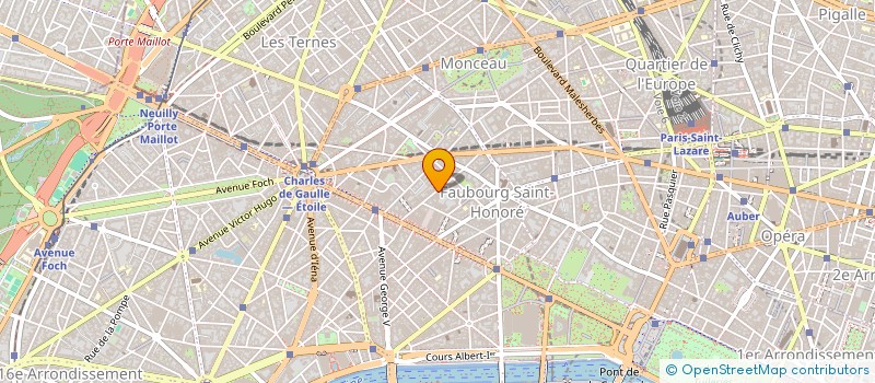 localisation de l'entreprise SPFPL DE CHIRURGIENS-DENTISTES ELYSEES-BERRI 2  PARIS