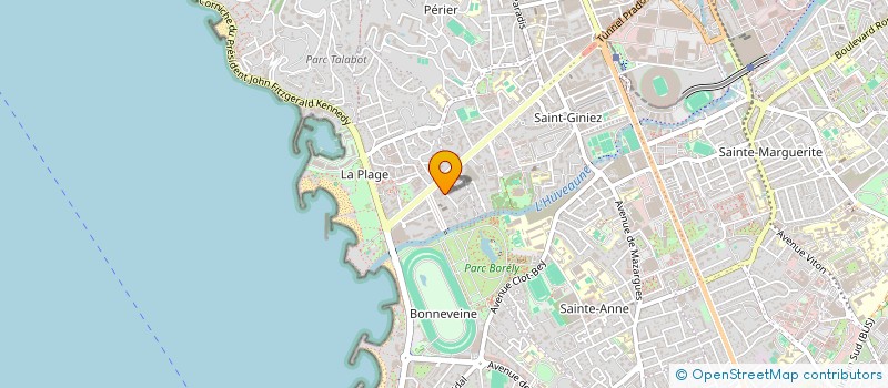 localisation de l'entreprise SPFPL DE CHIRURGIENS DENTISTES GS FINANCES à MARSEILLE