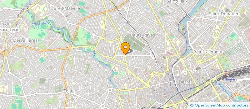 localisation de l'entreprise SPFPL DE CHIRURGIENS-DENTISTES LUAD à NANTES