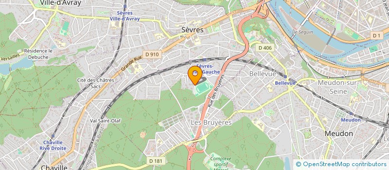 localisation de l'entreprise SPFPL DE CHIRURGIENS-DENTISTES MASCARO à SEVRES