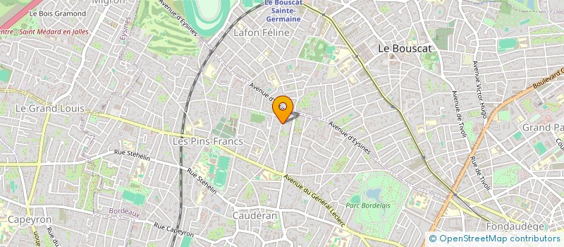 localisation de l'entreprise SPFPL DE CHIRURGIENS-DENTISTES NORMAND  BORDEAUX