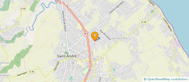 localisation de l'entreprise SPFPL DE DOCTEUR DUTHEIL FABIEN à SAINT-ANDRE