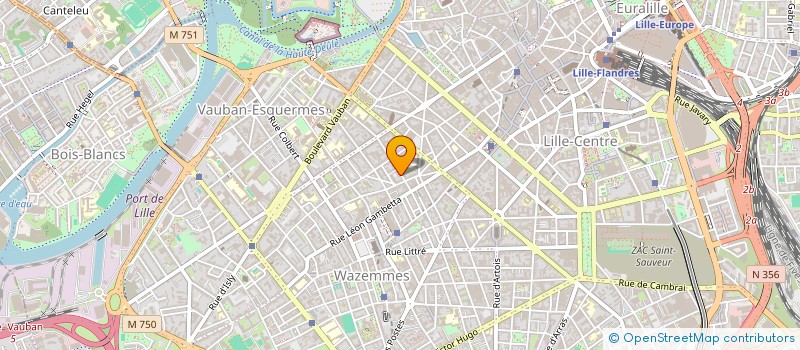 localisation de l'entreprise SPFPL DE L'OCTROI à LILLE