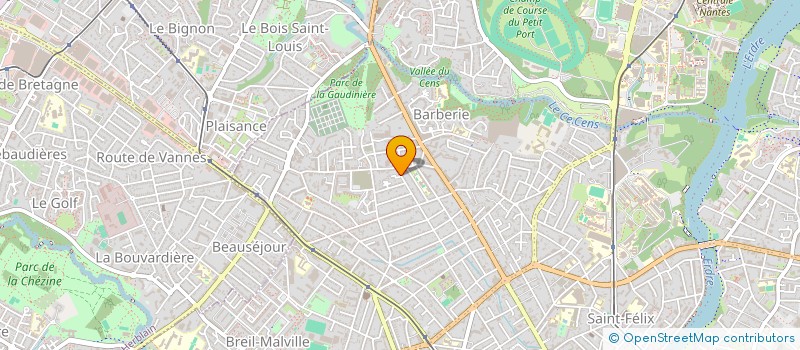 localisation de l'entreprise SPFPL DE MEDECIN ARRIGONI à NANTES