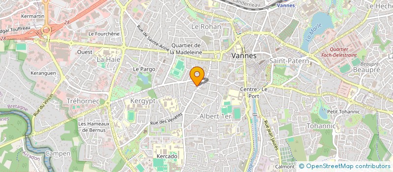 localisation de l'entreprise SPFPL DE MEDECIN CHEM à VANNES