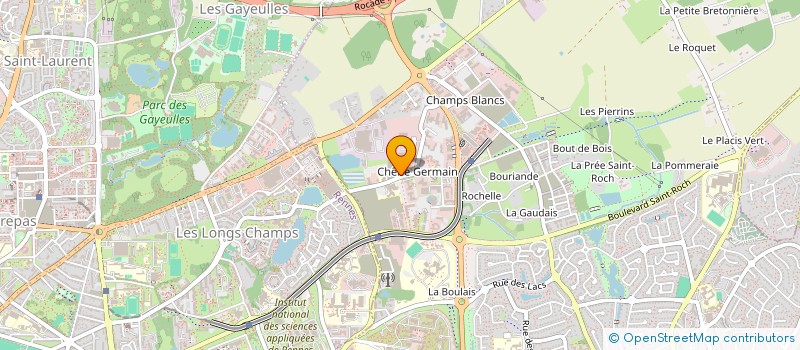 localisation de l'entreprise SPFPL DE MEDECIN DONCKER  CESSON-SEVIGNE