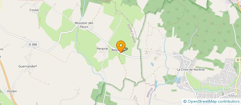 localisation de l'entreprise SPFPL DE MEDECIN DU DR FREDERIC BELLE-CROIX  GRANDCHAMP