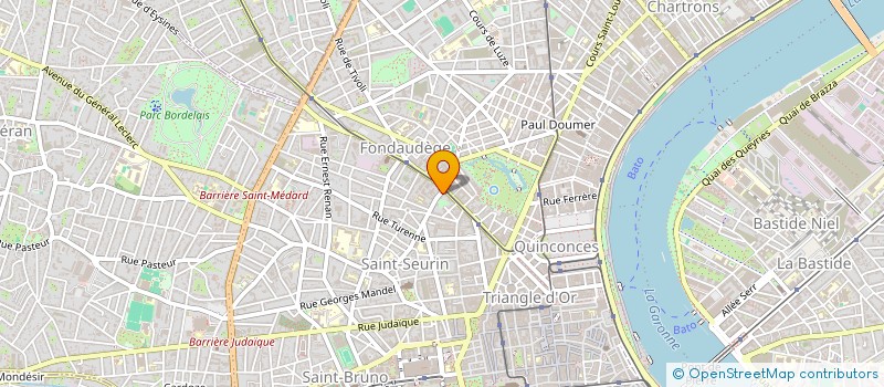 localisation de l'entreprise SPFPL DE MEDECIN IDTECH  BORDEAUX