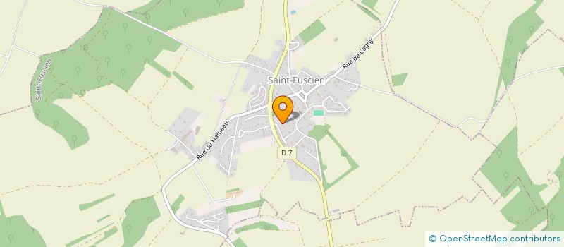 localisation de l'entreprise SPFPL DE MEDECIN LARGAN RT à SAINT-FUSCIEN