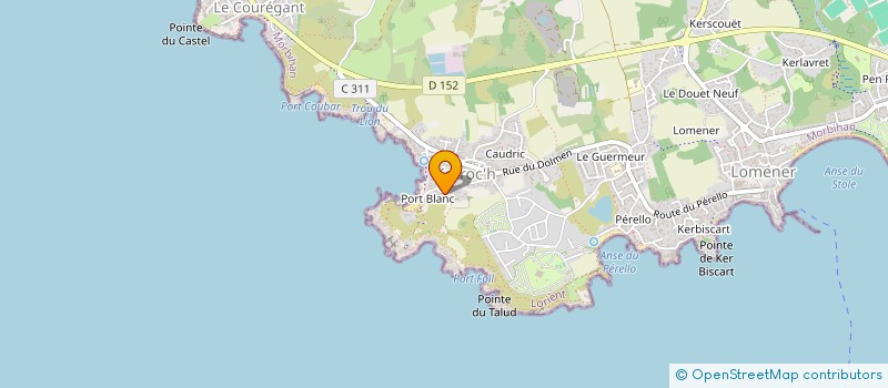 localisation de l'entreprise SPFPL DE MEDECIN RADIOLOGUE DEBRY à PLOEMEUR