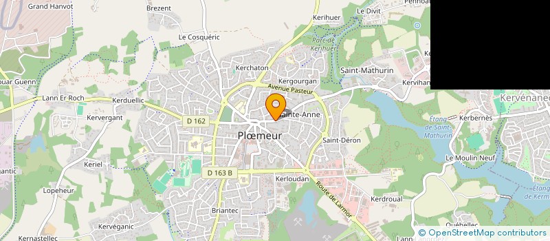 localisation de l'entreprise SPFPL DE MEDECIN RADIOLOGUE FORESTIER à PLOEMEUR