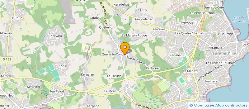 localisation de l'entreprise SPFPL DE MEDECIN RADIOLOGUE VERDELHAN à LARMOR-PLAGE