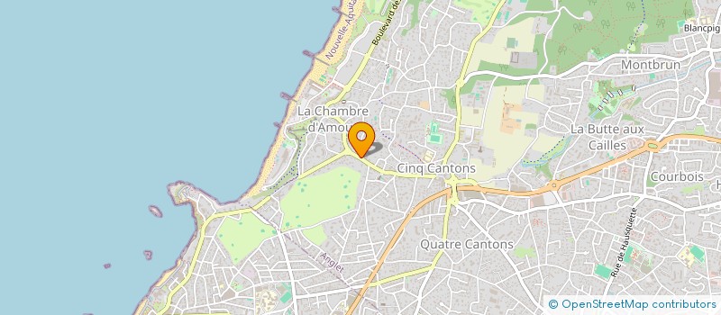 localisation de l'entreprise SPFPL DE MEDECINS BARBE  ANGLET