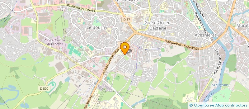 localisation de l'entreprise SPFPL DE MEDECINS ILC LAVAL ONCO-RADIOTHERAPIE à LAVAL