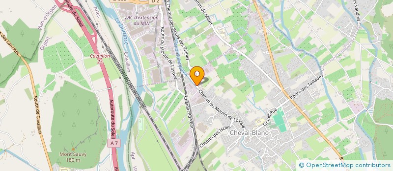 localisation de l'entreprise SPFPL DE NOTAIRE FV NOTAIRE  AVIGNON