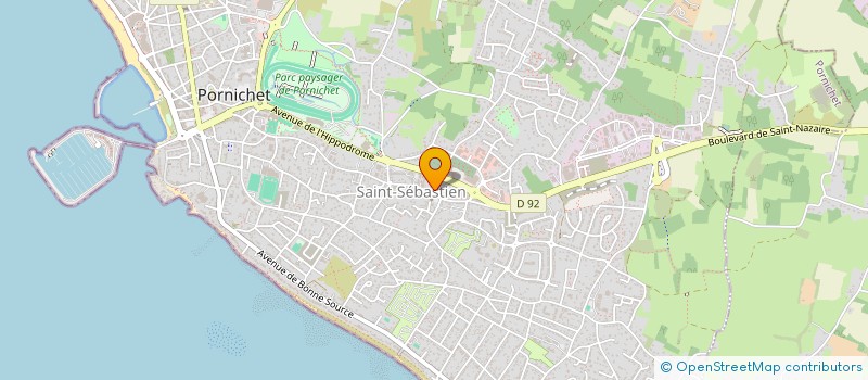 localisation de l'entreprise SPFPL DE NOTAIRE LOUIS LIEBAULT à PORNICHET