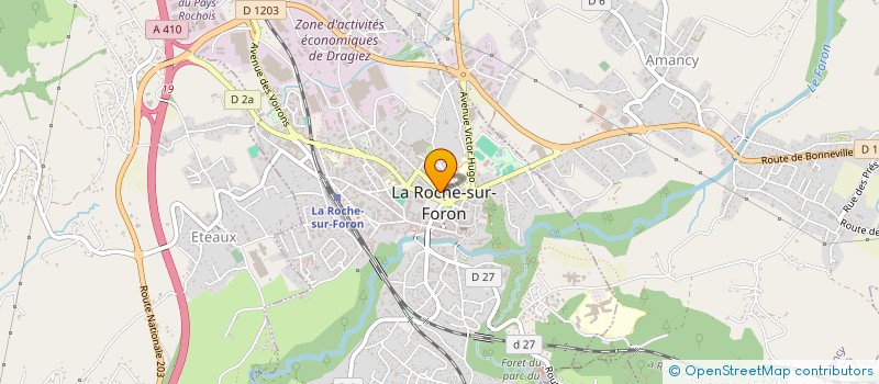 localisation de l'entreprise SPFPL DE NOTAIRES OLIVIER NICOLETTA à LA ROCHE-SUR-FORON