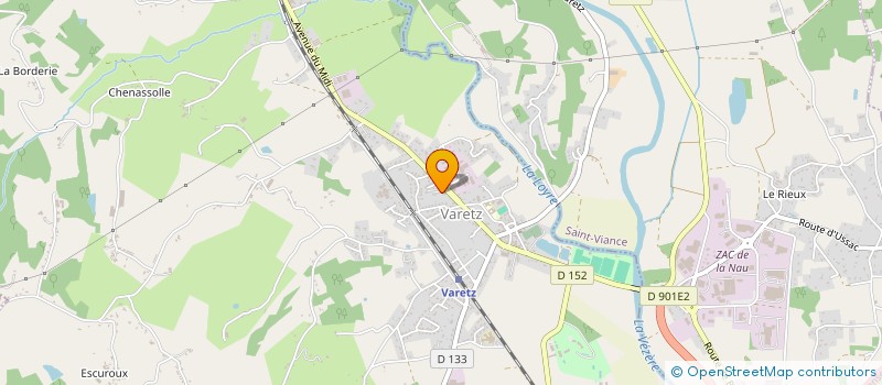 localisation de l'entreprise SPFPL DE PHARMACIE SNK & CL  VARETZ