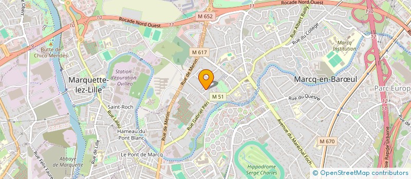 localisation de l'entreprise SPFPL DE PHARMACIEN D'OFFICINE BELLOIR  MARCQ-EN-BARUL