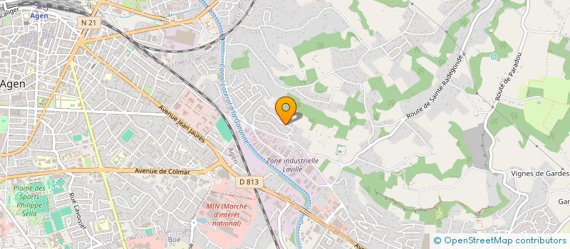 localisation de l'entreprise SPFPL DE PHARMACIEN D'OFFICINE FLP à BON-ENCONTRE
