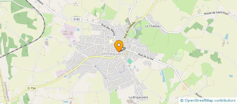 localisation de l'entreprise SPFPL DE PHARMACIEN D'OFFICINE MORGANE DUFOUR  COMMEQUIERS