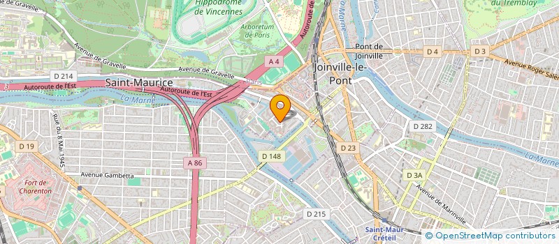 localisation de l'entreprise SPFPL DE PHARMACIENS D'OFFICINE A RESPONSABILITE LIMITEE ELLIA à SAINT-MAURICE