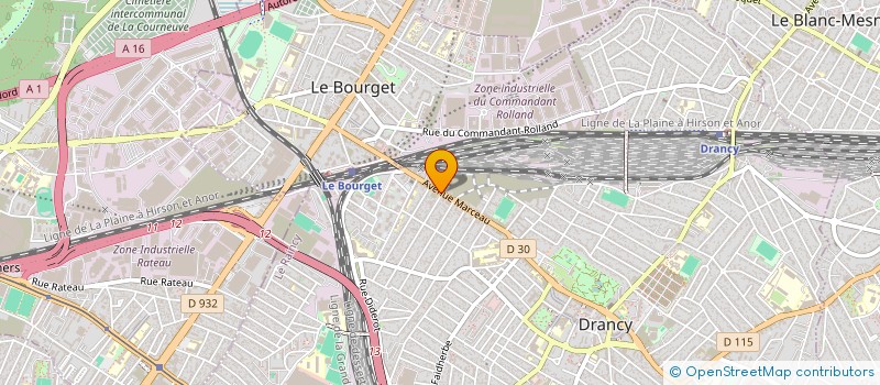 localisation de l'entreprise SPFPL DE PHARMACIENS D'OFFICINE SARL GROUPE SAINT CYR  SOISY-SOUS-MONTMORENCY