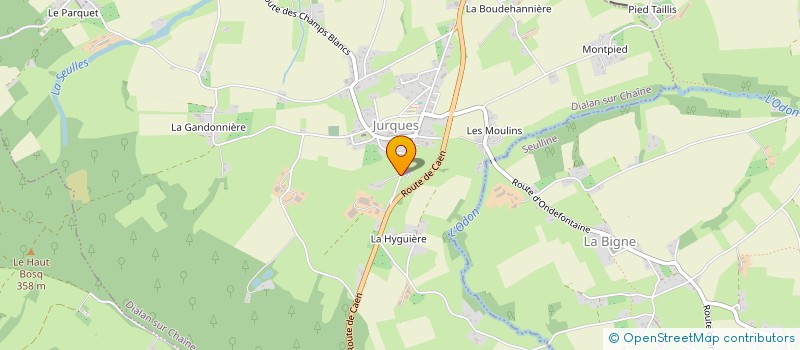 localisation de l'entreprise SPFPL DE PIANA  DIALAN SUR CHAINE