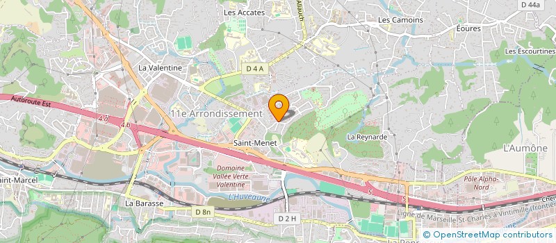 localisation de l'entreprise SPFPL DE TAMARIS à MARSEILLE