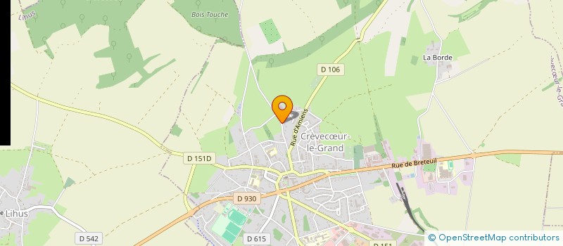 localisation de l'entreprise SPFPL DE VETERINAIRE MANNESS VET  CREVECUR-LE-GRAND