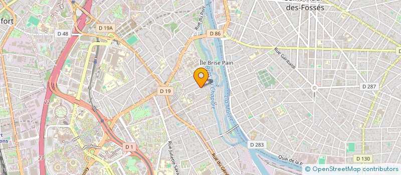 localisation de l'entreprise SPFPL DEBAISSE  CRETEIL