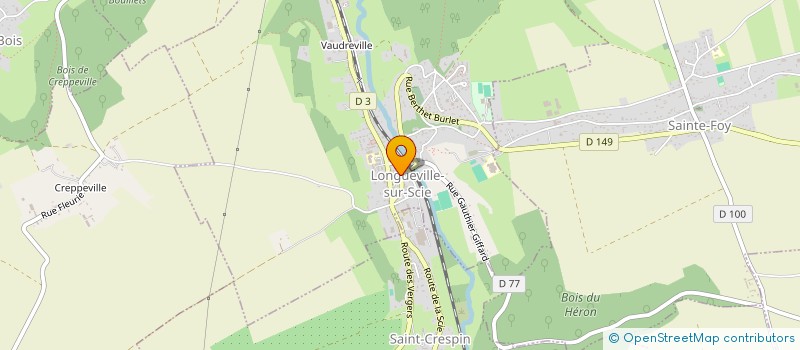 localisation de l'entreprise SPFPL DECULTOT JULIETTE  LONGUEVILLE-SUR-SCIE