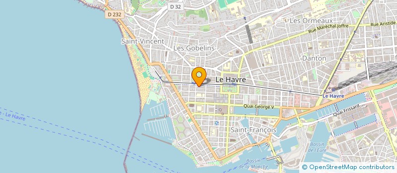 localisation de l'entreprise SPFPL DEFAYE - SOCIETE DE PARTICIPATIONS FINANCIERES DE PROFESSION LIBERALE DE PHARMACIENS D'OFFICNE A RESPONSABILITE LI à LE HAVRE