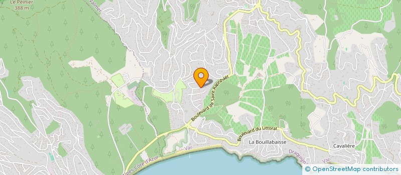 localisation de l'entreprise SPFPL DELANNOY à LA CROIX-VALMER