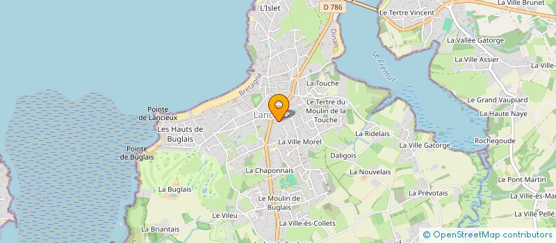 localisation de l'entreprise SPFPL DELICOURT à LANCIEUX