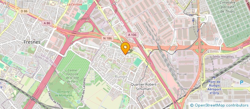 localisation de l'entreprise SPFPL DELPHINE CINTRACT  RUNGIS