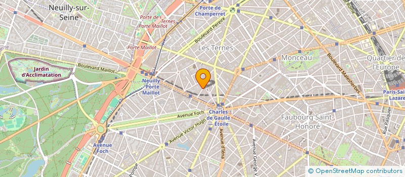 localisation de l'entreprise SPFPL DELPHINE RUDLOFF à NEUILLY-SUR-SEINE