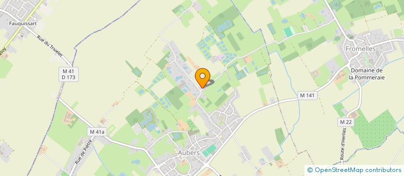 localisation de l'entreprise SPFPL DEMAREST à AUBERS
