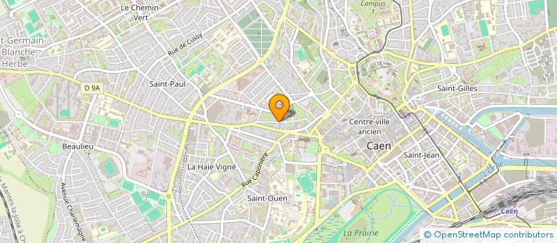 localisation de l'entreprise SPFPL DERIEUX à CAEN